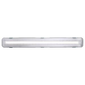 Lampada da soffitto Works Single Materiale plastico - Grigio - 1 punto luce - Larghezza: 65 cm