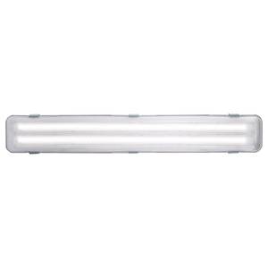 Lampada da soffitto Works Double Materiale plastico - Grigio - 2 punto luce - Larghezza: 65 cm