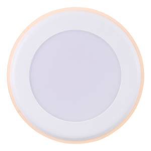 Spot Elkton Matière plastique / Blanc - 1 ampoule - Largeur : 15 cm