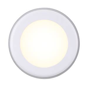 Spot Elkton Matière plastique / Blanc - 1 ampoule - Largeur : 15 cm