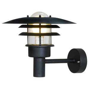 Lampada da parete Lønstrup Alluminio - 1 punti luce - Nero