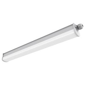 Plafonnier Westport Single Matière plastique - Gris - 1 ampoule - Largeur : 56 cm