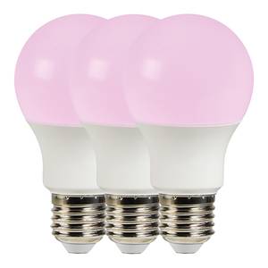 Set di 3 lampadine Smart E27 806lm Vetro trasparente