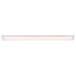 Plafondlamp Wilmington kunststof - wit - 1 lichtbron - Breedte: 91 cm