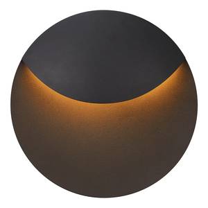 Applique murale Valopin Aluminium - Noir - 1 ampoule