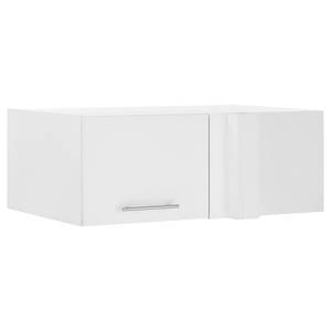 Aufsatz-Eckschrank Laundreezy 1 Tür Weiß - Höhe: 38 cm