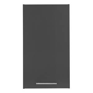 Wandkast Laundreezy 1 deur Antraciet - Hoogte: 90 cm