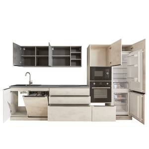 Cuisine Sanibel B Blanc Chromix / Anthracite Chromix