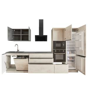 Cuisine Sanibel D Blanc Chromix / Anthracite Chromix