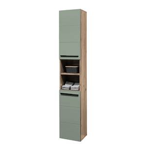 Set di 3 mobili da bagno Poway Grigio menta