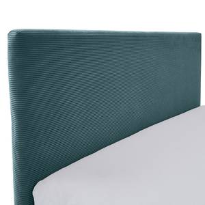 Letto imbottito Cool Velluto a coste Scota: oceano - 90 x 200cm - Senza rete a doghe