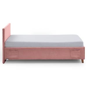 Gestoffeerd bed Cool Corduroy Scota: Mauve - 90 x 200cm - Met lattenbodem