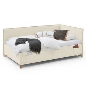 Kojenbett Fun Webstoff Cieli: Creme - 90 x 200cm - Ohne Lattenrost