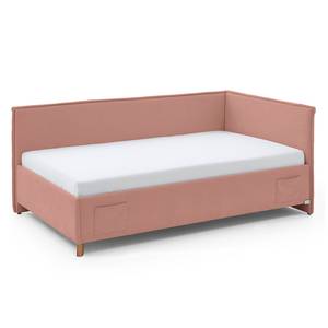 Kojenbett Fun Webstoff Cieli: Rosé - 90 x 200cm - Mit Lattenrost