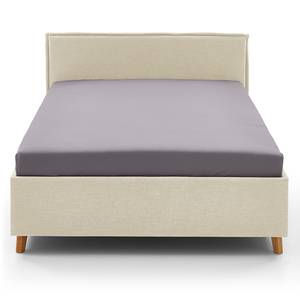 Letto imbottito Fun Tessuto Cieli: crema - 120 x 200cm - Con rete a doghe