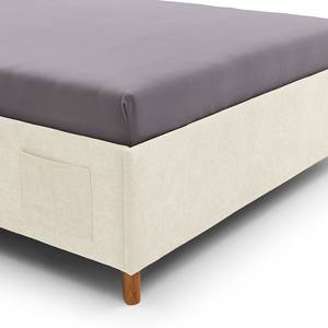 Letto imbottito Fun Tessuto Cieli: crema - 120 x 200cm - Con rete a doghe