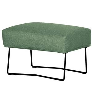 Fauteuil Caleta Tissu - Tissu Sogol: Vert - Avec repose-pieds