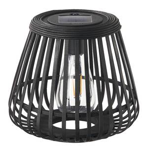 Lanterne solaire Sunshine Glimmer Bambou - Noir - 1 ampoule