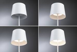 Lampada da tavolo Gilo Alluminio / materiale plastico - 1 punto luce - Bianco