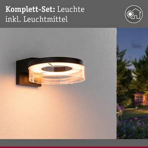 Wandleuchte Capera Zigbee Aluminium - 1-flammig - Anthrazit