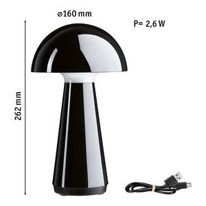 Lampada da tavolo Onzo Materiale plastico - 1 punti luce - Nero