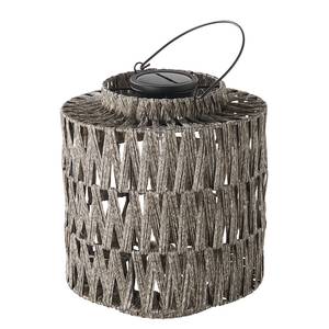 Lanterna solare Sunshine Twinkle Rattan - Grigio - 1 punto luce