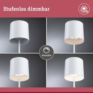 Lampe Tuni Aluminium / Matière plastique - 1 ampoule - Blanc