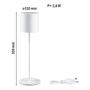 Lampe Tuni Aluminium / Matière plastique - 1 ampoule - Blanc