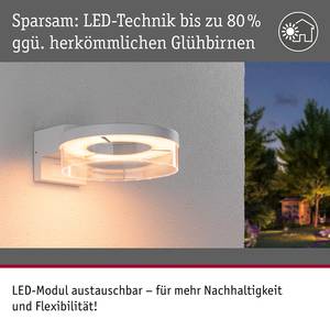 Wandleuchte Capera Zigbee Aluminium - 1-flammig - Weiß