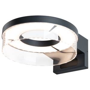 Wandlamp Capea met Sensor aluminium - antracietkleurig - 1 lichtbron