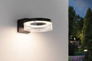 Wandlamp Capea met Sensor aluminium - antracietkleurig - 1 lichtbron