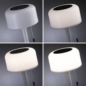 Lampada da tavolo solare Bartja Alluminio / materiale plastico - 1 punto luce - Bianco