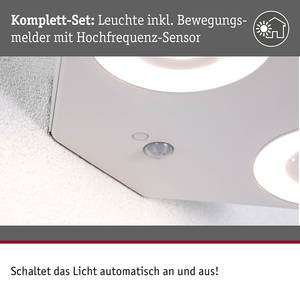 Wandleuchte Silma Aluminium - Weiß - Flammenanzahl: 2