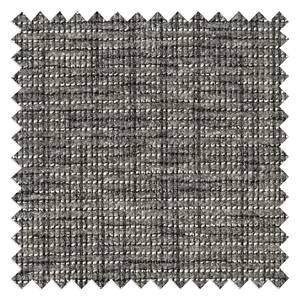 Lit capitonné Riva Tissu Balkis: Gris - 180 x 200cm - Avec tête de lit - Métal