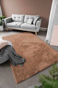 Hochflorteppich Gela Polyester - Taupe - 120 x 170 cm