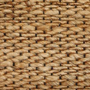 Kurzflorteppich Mauritius Jute / Baumwolle - Natur - 65 x 130 cm