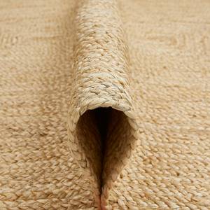 Tapis Ibo Jute / Coton - Crème