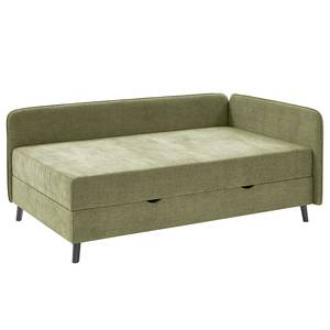 Letto imbottito Kiruna Tessuto Oda: verde avocado - 90 x 200cm