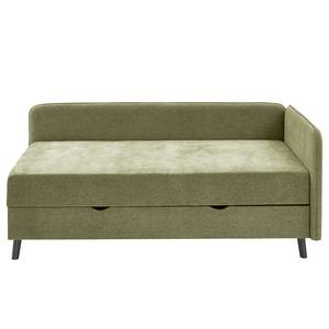 Letto imbottito Kiruna Tessuto Oda: verde avocado - 90 x 200cm