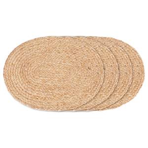 Placemat Bombay set van 4 jute - natuurlijk