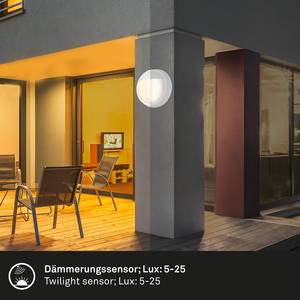 LED-Wandleuchte Less mit Sensor Aluminium / Kunststoff - 1-flammig - Weiß