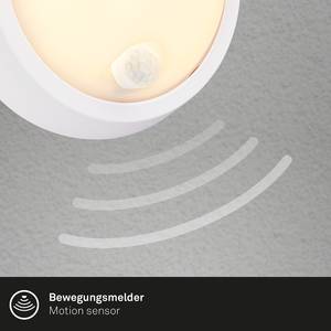 Lampada LED con sensore Less Alluminio / materiale plastico - 1 punto luce - Bianco