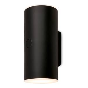 Applique murale LED Upsa Matière plastique - 1 ampoule - Noir