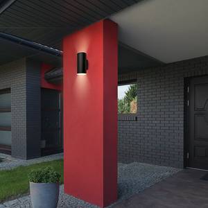 Lampada da parete LED Upsa Materiale plastico - 1 punti luce - Nero