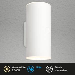 Lampada da parete LED Upsa Materiale plastico - 1 punti luce - Bianco