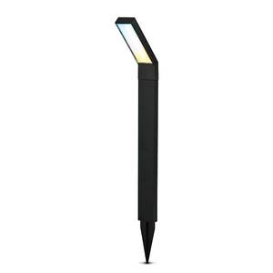 Borne éclairage extérieur LED Dyna Aluminium - Noir - 1 ampoule