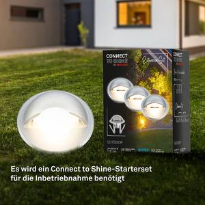 Ergänzungsset Oska Kunststoff - Silber - 3er-Set