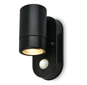 Lampada da parete con sensore Huva Materiale plastico - Nero - 1 punto luce