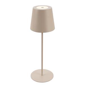 LED-Tischleuchte Tyli Aluminium - 1-flammig - Beige