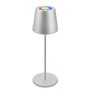 Lampada da tavolo a LED Tyli RGB Alluminio - 1 punti luce - Chrome